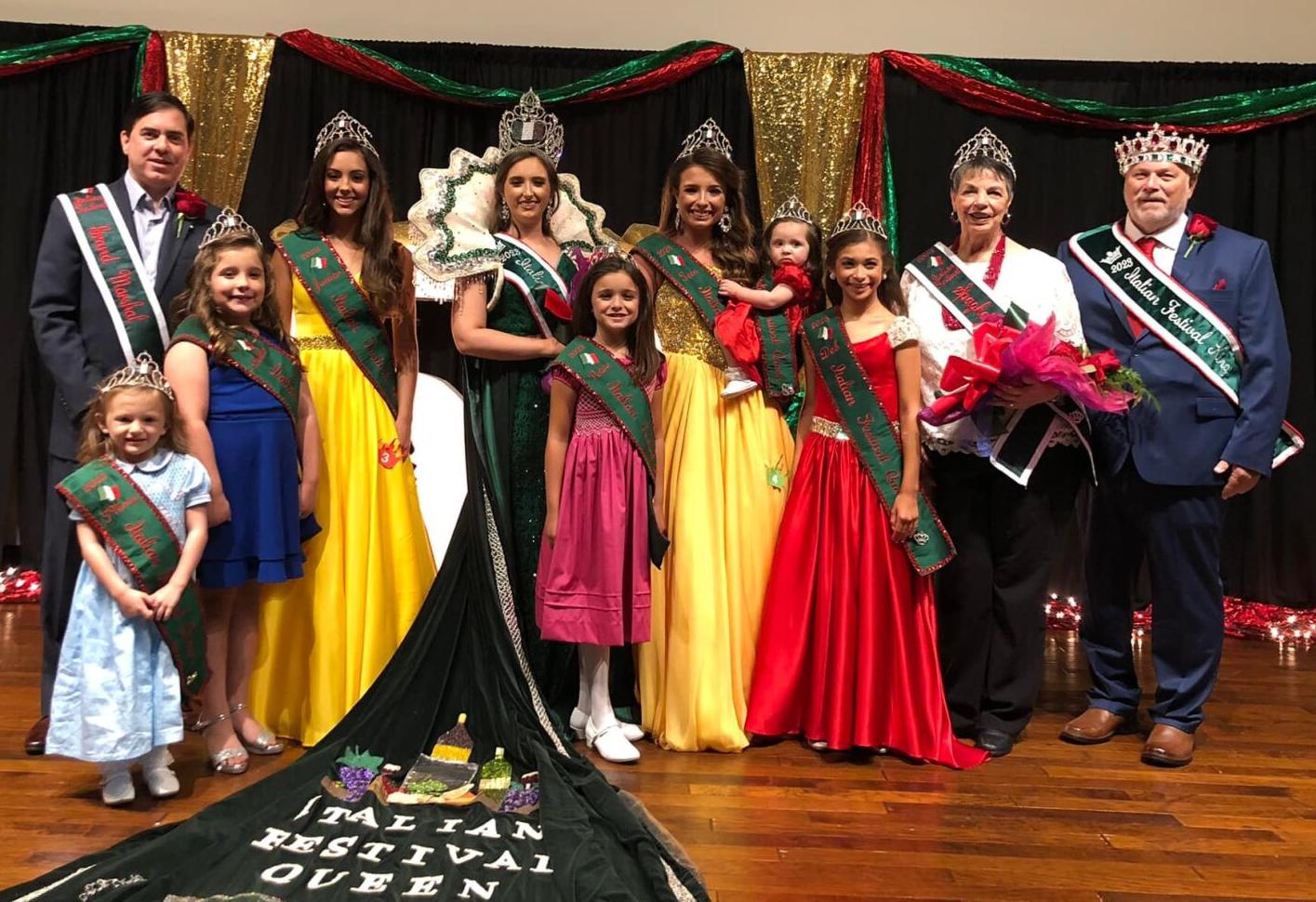 Italian Festival crowns 2023 Royalty